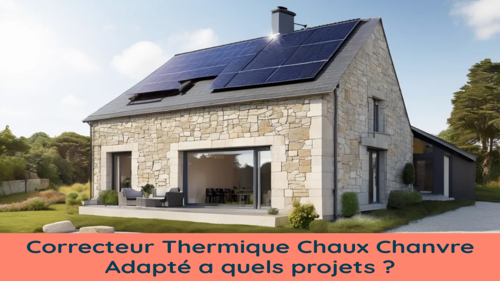 Correcteur thermique chaux-chanvre